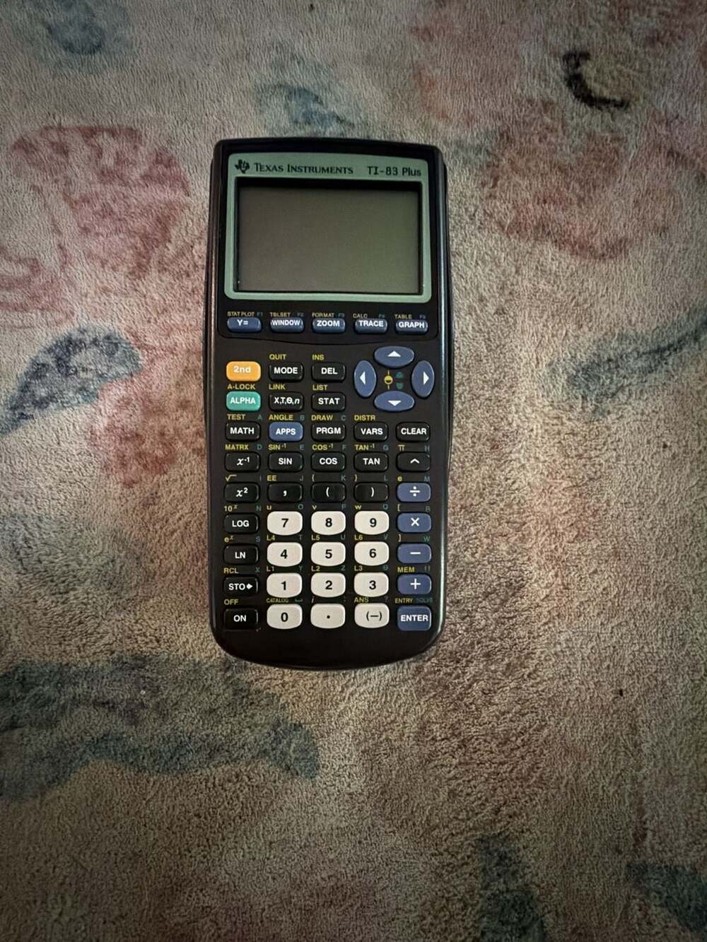 Texas Instruments TI-83 Plus Graphing Calculator Black